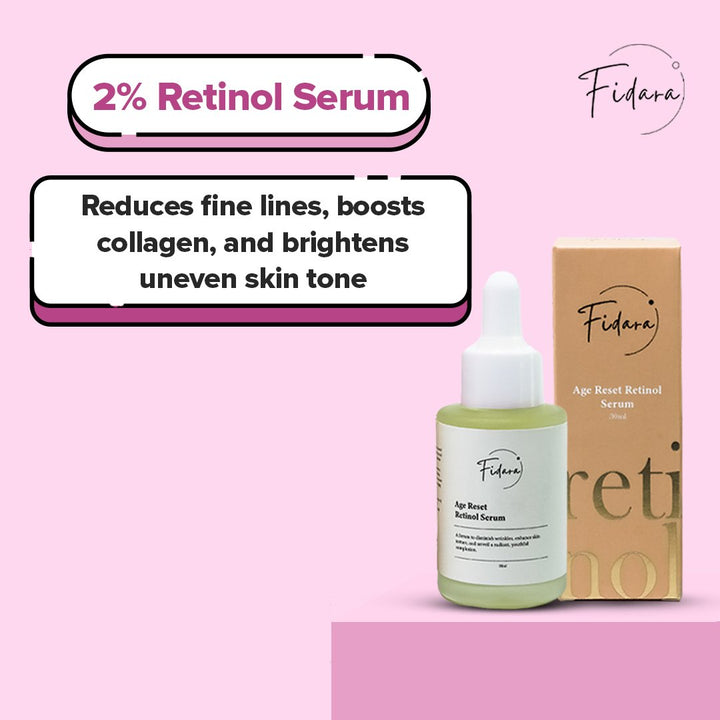 Buy Best Age Reset Retinol Serum Online In Pakistan | Fidara Beauty