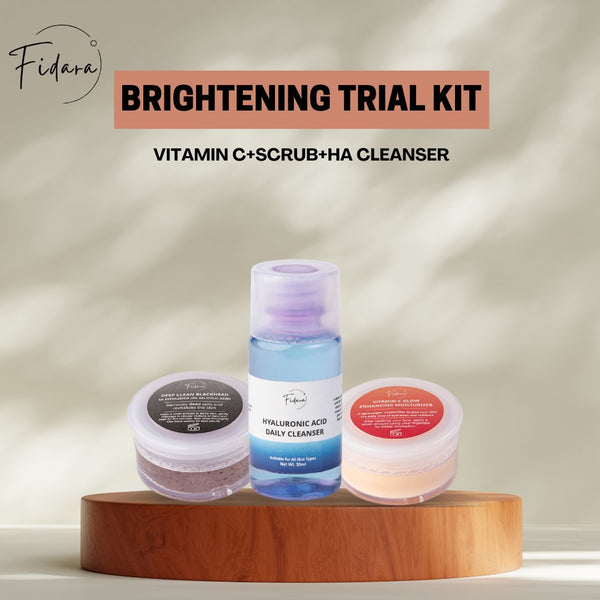 Buy Best Brightening Trial Kit Online In Pakistan | Fidara Beauty