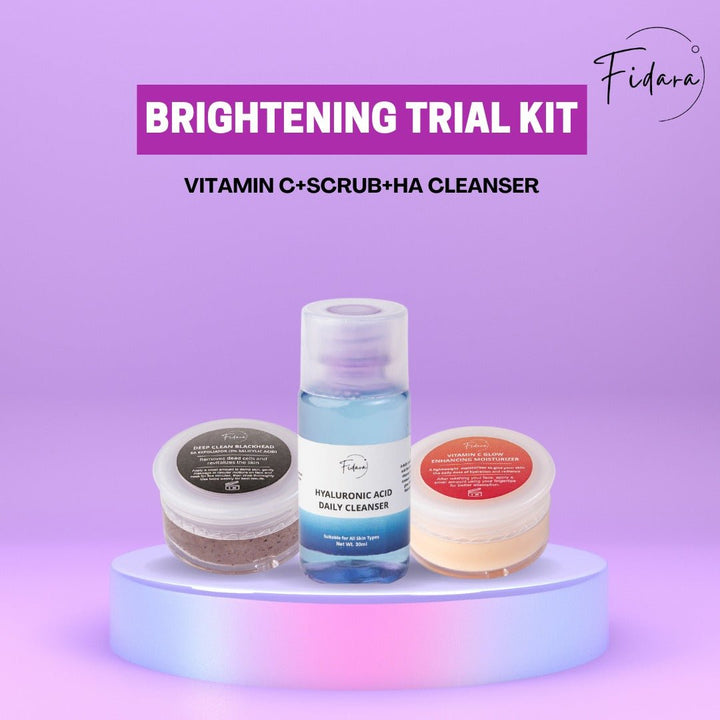 Buy Best Brightening Trial Kit Online In Pakistan | Fidara Beauty