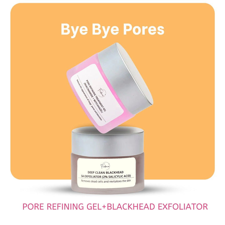 Buy Best Bye Bye Pores Exfoliation Bundle Online In Pakistan | Fidara Beauty