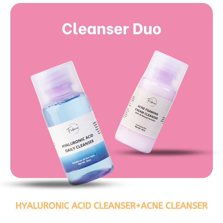 Buy Best Cleanser Duo Kit (Samples) Online In Pakistan | Fidara Beauty