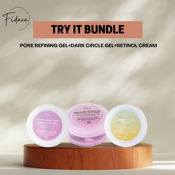Buy Best Try It Bundle (Samples) Online In Pakistan | Fidara Beauty