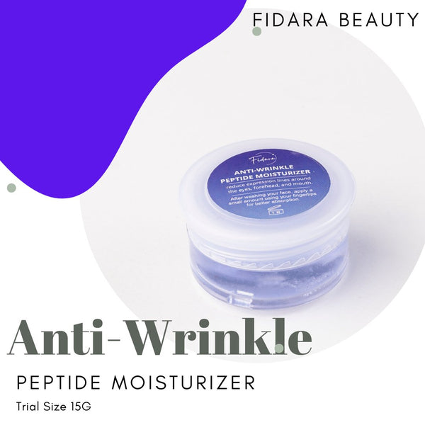 Buy Best Anti-Wrinkle Peptide Moisturizer Trial Size 15G Online In Pakistan | Fidara Beauty