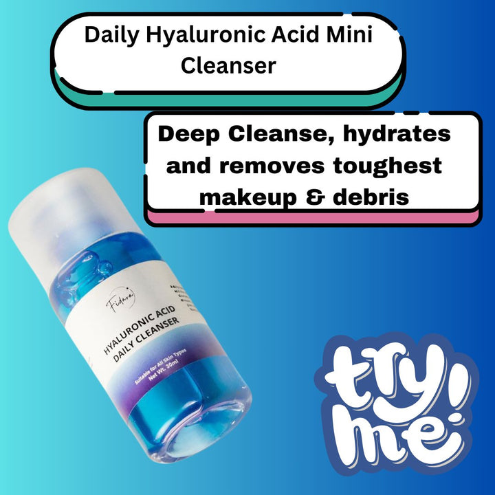 Buy Best Hyaluronic Acid Daily Cleanser Mini 30 ML Online In Pakistan | Fidara Beauty